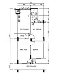 Blk 219 Tampines Street 24 (Tampines), HDB 3 Rooms #568897191